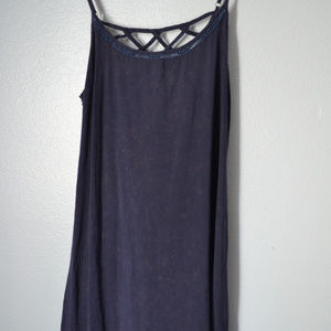 Dark Blue Tank Dress